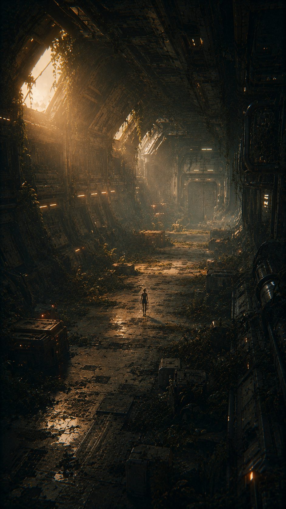 Build still — hallwaywalk2